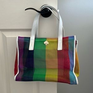 Kate Spade mesh colorful bag